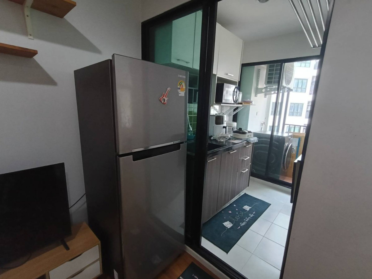 รูป ให้เช่า Regent Home 18 ชั้น 8 ตึก F 30 ตรม. แปลนห้องกั้น เฟอร์+เครื่องใช้ไฟฟ้าครบ - รูปที่ 6/13