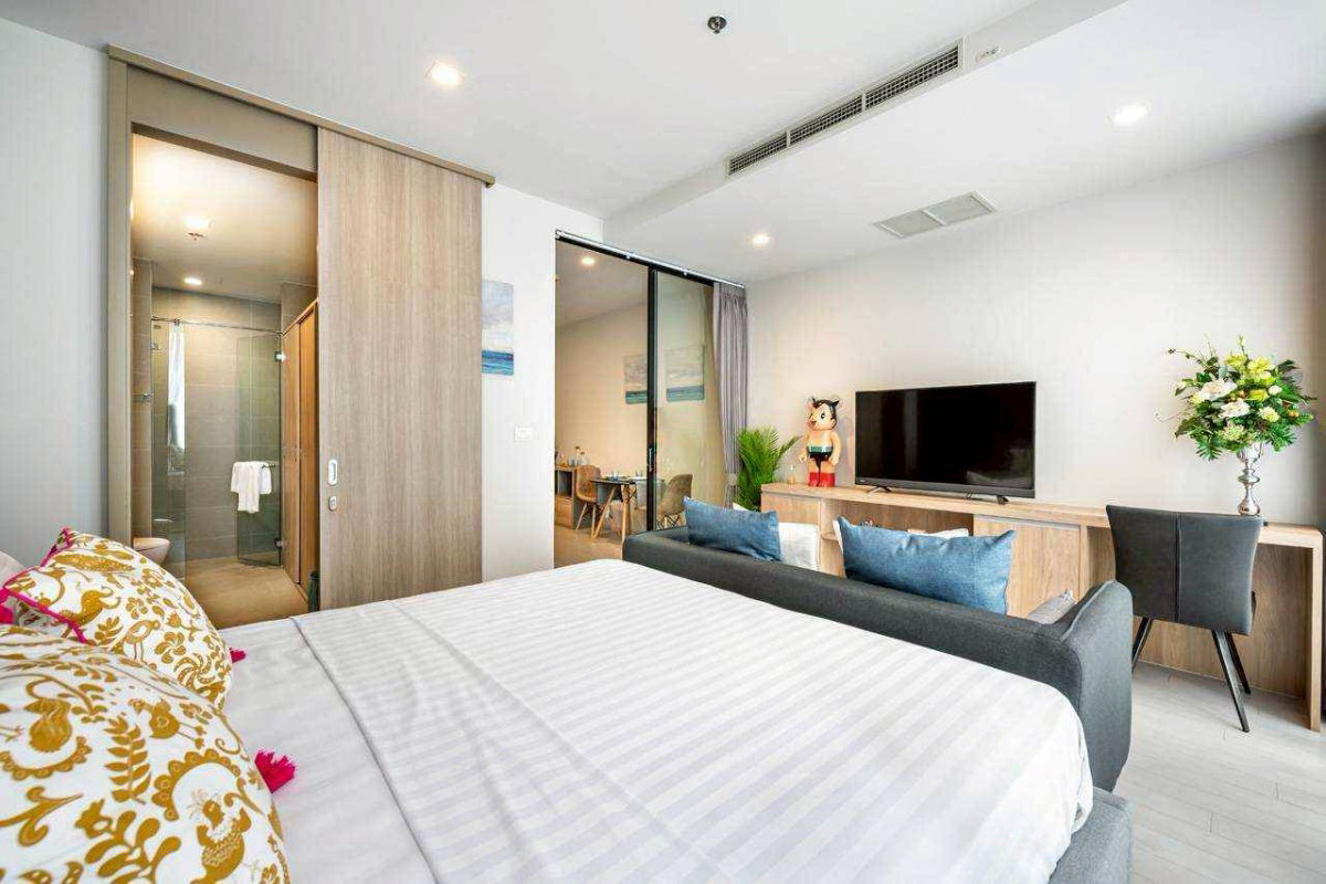 รูป ♢ Rare Unit ♢ ชั้น 15+ | ขนาด 48.00 ตร.ม. 1 ห้องนอน | คอนโดมี Skywalk เชื่อมเข้า BTS เพลินจิตและเซ็นทรัล เอ็มแบสซี่ - รูปที่ 3/8