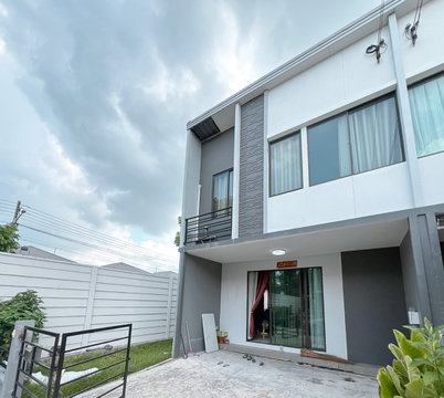 S201[ขาย] บ้านพลีโน่ รังสิตคลอง4-วงแหวน ราคาแค่ 2 ล้าน! ทาวน์โฮม “หลังมุม” ทำเลดี