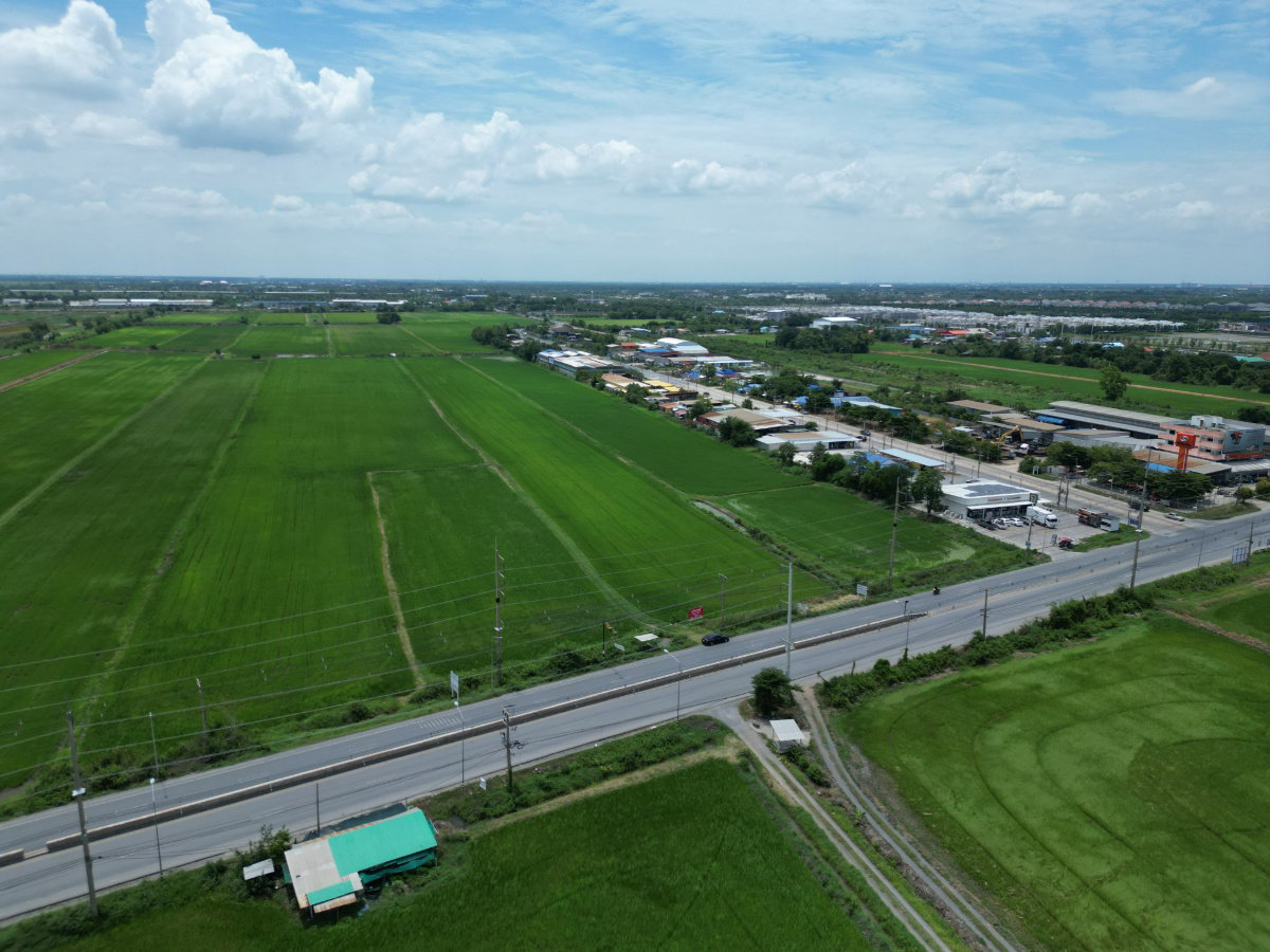 รูป ขายที่ดิน 123-0-50 ไร่ ติดถนนลำลูกกา (คลอง 11) จังหวัดปทุมธานี - รูปที่ 5/5