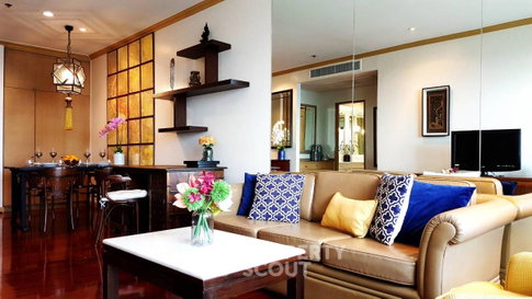 24th-Floor 1-BR Ban Chao Phraya Condo Near MRT Hua Lamphong (ID 513362)