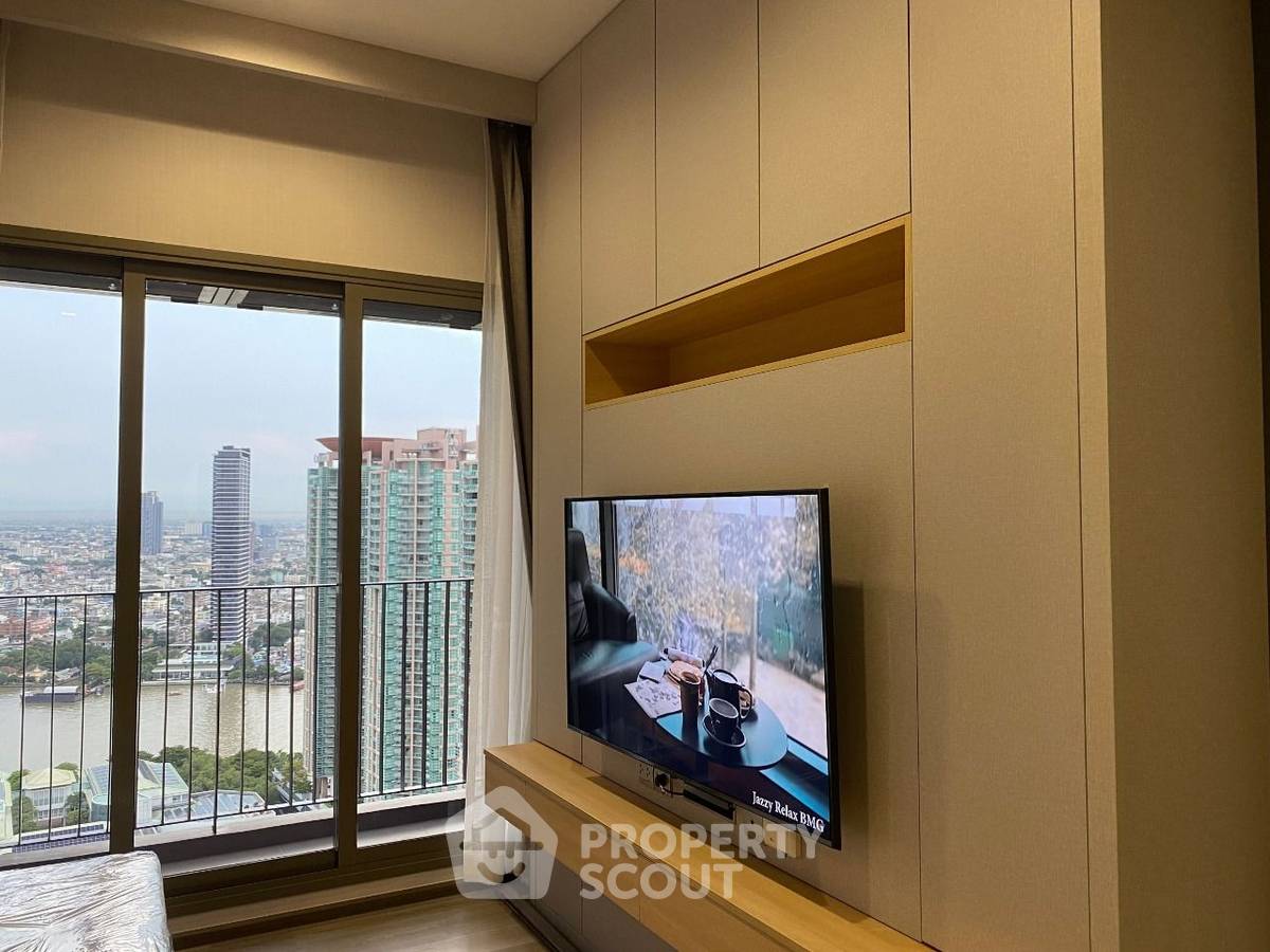 รูป คอนโด 1 ห้องนอน ใน Rhythm Charoenkrung Pavilion ชั้น 33 ใกล้ BTS สะพานตากสิน (ID 1922169) - รูปที่ 3/5