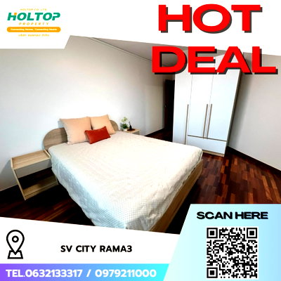 คอนโดให้เช่า : #R4995 ให้เช่าคอนโด SV City Rama3