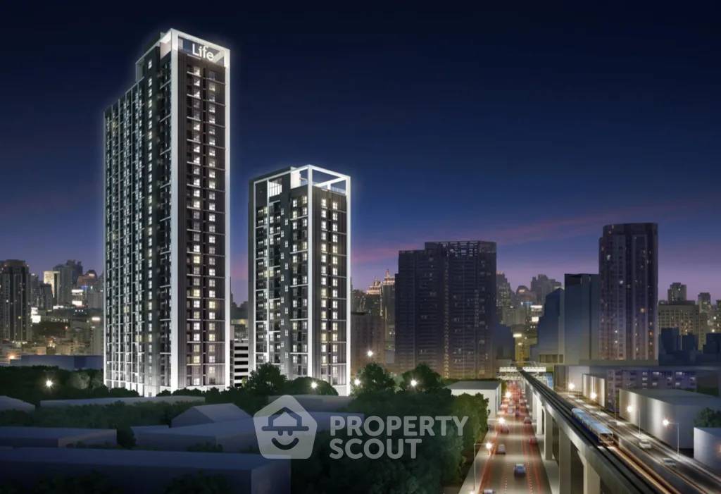 รูป คอนโด 2 ห้องนอน 60 ตร.ม. ขาย Life สุขุมวิท 48 ชั้น 19 ใกล้ BTS พระโขนง (ID 1236155) - รูปที่ 1/6