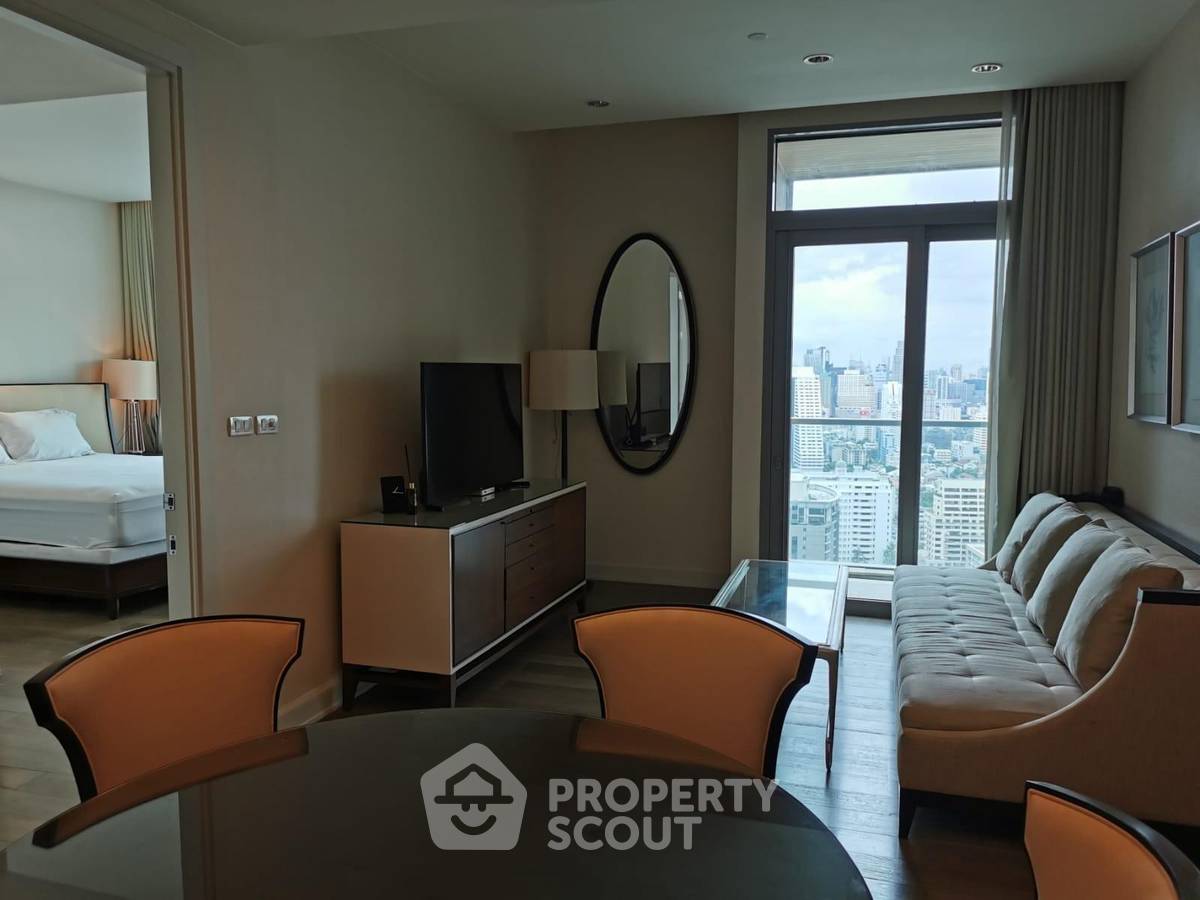รูป คอนโด 2 ห้องนอน ชั้นสูง 28, Oriental Residence ใกล้ BTS เพลินจิต (ID 904185) - รูปที่ 1/15