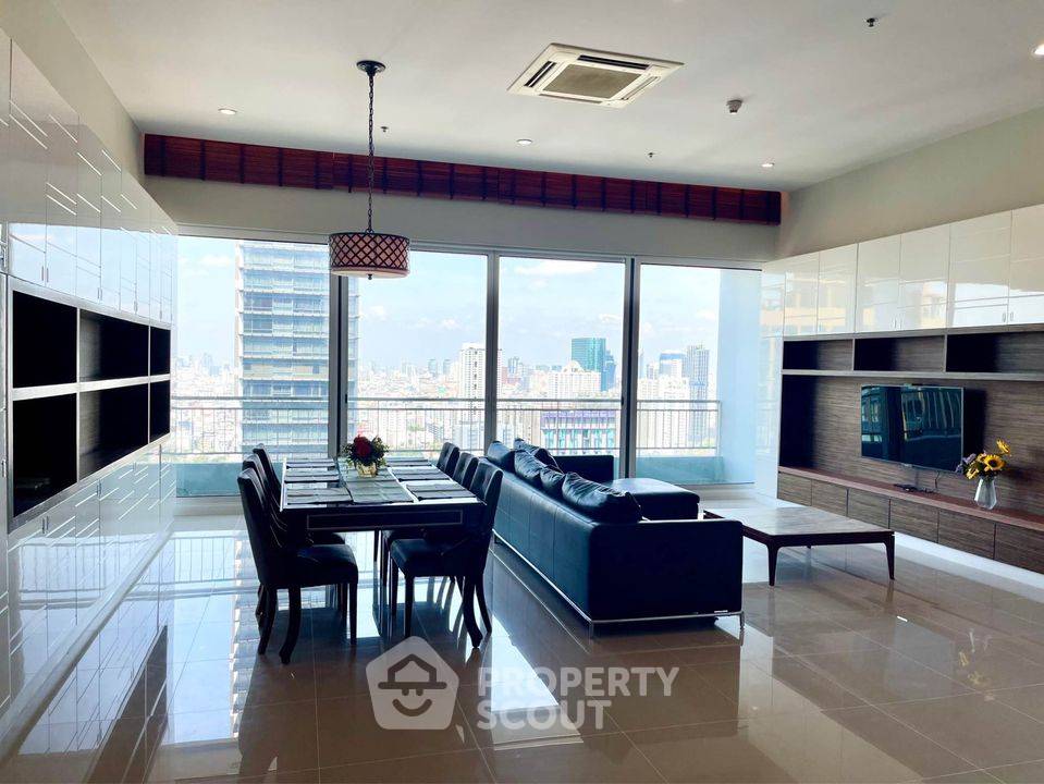 picture 30th-Floor 3-BR 176 Sqm Condo For Sale, Circle Condominium, MRT Phetchaburi (ID 1501297) - 2/7