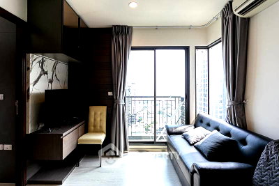 ขายคอนโด : คอนโด 1 ห้องนอน ชั้น 24 ขนาด 41 ตร.ม. Rhythm Asoke ใกล้ MRT พระราม 9 300 ม. (ID 878400)