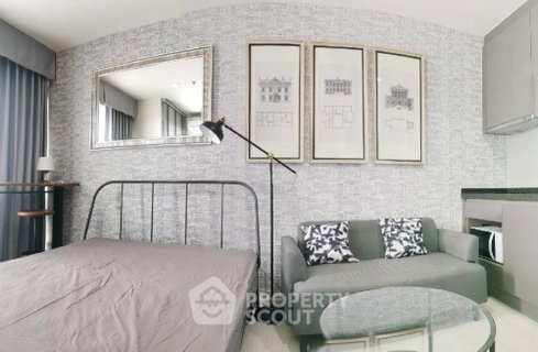 32nd-Floor 1-BR Condo At Rhythm Asoke, 300m To MRT Phra Ram 9 (ID 1138706)