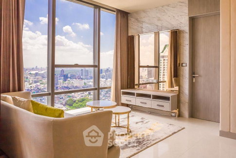 1-BR 60 Sqm At 41st-Floor, The Bangkok Sathorn Near BTS Surasak (100m) (ID 890992)