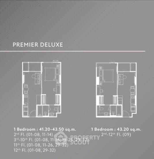 รูป คอนโด 1 ห้องนอน ขนาด 43 ตร.ม. ขาย Origin Thonglor World ใกล้ BTS ทองหล่อ (ID 1431329) - รูปที่ 11/12