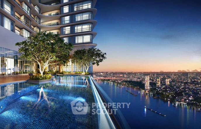 รูป ชั้น 38 คอนโด 1 ห้องนอน ขาย Menam Residences ใกล้ BTS สะพานตากสิน (ID 1113239) - รูปที่ 5/5