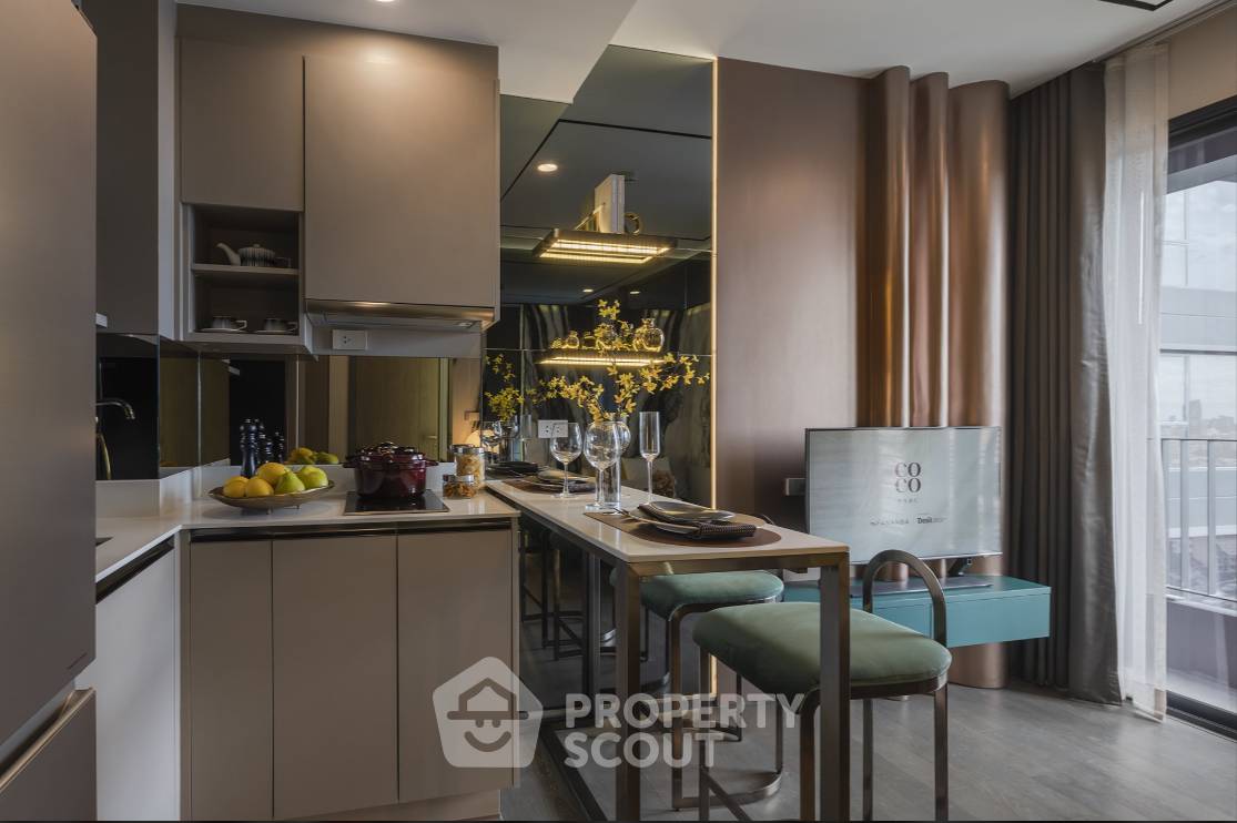 รูป คอนโด 1 ห้องนอน ขาย COCO Parc ใกล้ MRT คลองเตย 60 ม. ชั้น 15 ขนาด 36 ตร.ม. (ID 1390466) - รูปที่ 2/10