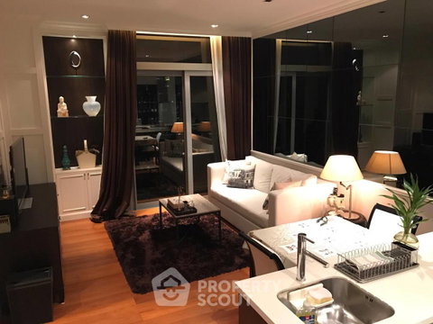 คอนโด 1 ห้องนอน Oriental Residence ชั้น 26 ขนาด 56 ตร.ม. ใกล้ BTS เพลินจิต (ID 1833827)