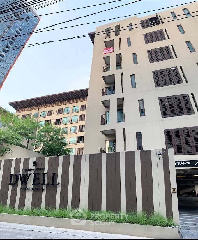 รูป คอนโด 2 ห้องนอน Condolette Dwell Sukhumvit 26 ใกล้ BTS พร้อมพงษ์ (ID 1273989) - รูปที่ 8/10