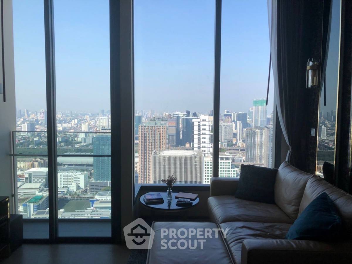 รูป 1 ห้องนอน ชั้นสูง 45 ที่ The Esse Asoke ขนาด 44 ตร.ม. ใกล้ MRT สุขุมวิท (ID 2106707) - รูปที่ 1/10