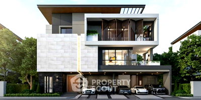 บ้านเดี่ยว ถนนสุขุมวิท : บ้าน 5 ห้องนอน ขนาด 695 ตร.ม. Gentry Sukhumvit-Bangna ใกล้ BTS อุดมสุข (ID 1347139)