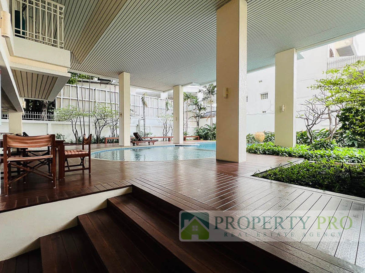 รูป ให้เช่า คอนโด บ้านสิริสาทร สวนพลู แบบ 3 ห้องนอน 124 ตรม รีโนเวทใหม่ เฟอร์นิเจอร์ เครื่องใช้ไฟฟ้าครบ ใกล้ BTS ช่องนนทรี เซนต์หลุยส์ : MJ23R-086 - รูปที่ 18/20