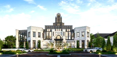 Houses for sale Lotus's north ratchapruek : Pet-Friendly 5-BR House for Sale, Grand Bangkok Boulevard Near Bang Phlap (ID 1444386)