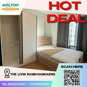 #Z1296 Condo for rent The Livin Ramkhamhaeng