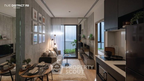 ชั้น 25 คอนโด 1 ห้องนอน Nue District R9 ใกล้ MRT พระราม 9 เพียง 200 เมตร (ID 1790217)