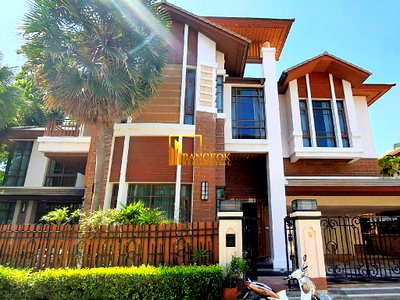 เช่าบ้านเดี่ยว โรงเรียนเซนต์แอนดรูส์อินเตอร์เนชันแนล กรุงเทพ :  Baan Sansiri 67 - 5 Bedroom House For Rent in Phra Khanong - BR8254SH