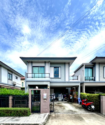 ขายบ้านเดี่ยว : 🏡 S230 [ขาย] หมู่บ้านภัสสร รามคำแหง–ราษฎร์พัฒนา 💥 ราคาเพียง 4.99 ล้านบาท 🚆 MRT ราษฎร์พัฒนา
