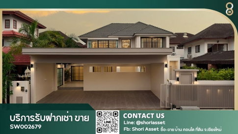 For Sale: Luxury Pool Villa in Mae Hia – Chiang Mai. Fully furnished with high-end built-in furniture, - SW002679