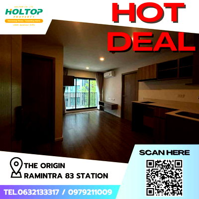 คอนโดให้เช่า : #Z1326 ให้เช่าคอนโด The Origin Ramintra 83 Station 