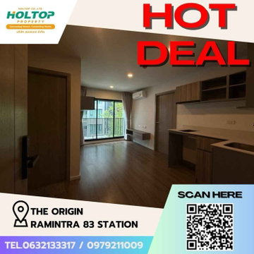 #Z1326 Condo for rent The Origin Ramintra 83 Station