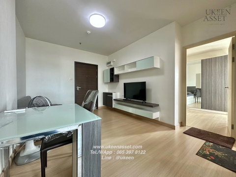 UK01-318 ให้เช่ากลางเมืองชลบุรี! Supalai City Resort ชลบุรี 45 ตร.ม. 12,000 บาท/เดือน. คอนโดทำเลดี