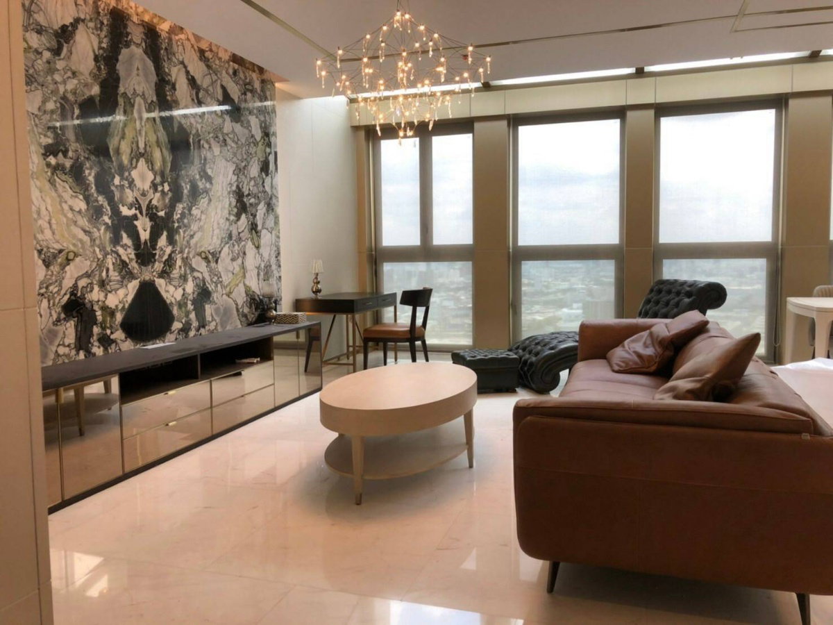 รูป ♦ Penthouse Duplex ♦ ตึก B ชั้น50+ Type D04 | 170 ตร.ม. 2 ห้องนอน | คอนโดมีSkywalk เชื่อมเข้า BTS เพลินจิตและเซ็นทรัล เอ็มแบสซี่ - รูปที่ 5/11