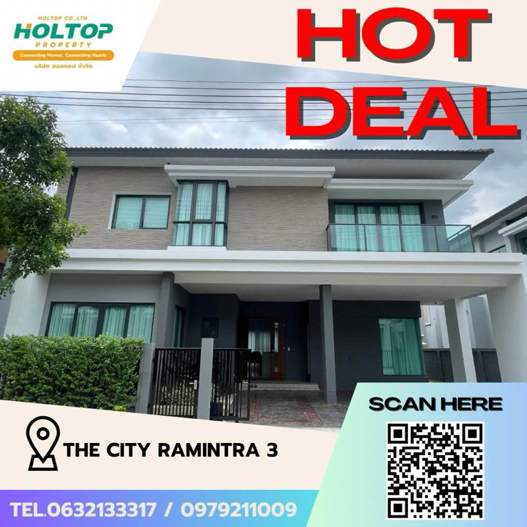 Houses for rent : #Z1331 House for rent: The City Ramintra 3 