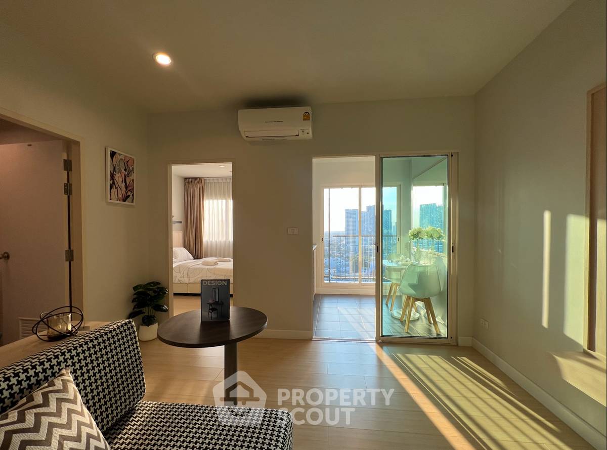 รูป คอนโด 1 ห้องนอน Metro Sky Wutthakat ใกล้ BTS วุฒากาศ 400 ม. ชั้น 21 (ID 2030173) - รูปที่ 3/7