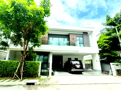 บ้านเดี่ยวให้เช่า : บ้านให้เช่า The City Sukhumvit-On Nut พร้อมเข้าอยู่สนใจติดต่อ Line @goodmanpro หรือ โทร 0999029192