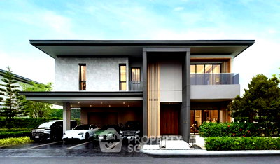 ขายบ้านเดี่ยว : บ้าน 4 ห้องนอน สำหรับขาย พร้อมรับสัตว์เลี้ยง โครงการเลค เลเจนด์ บางนา-สุวรรณภูมิ (ID 2032059)