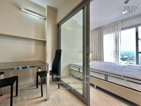 UK01-300 ให้เช่าคอนโด Casalunar Mesto Condo : 1 ห้องนอน 33 ตร.ม. เพียง 12,000 บาท/เดือน ใกล้เซ็นทรัลชลบุรี