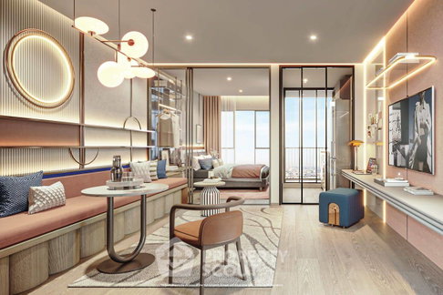 High-Floor 1-BR 35 Sqm Aspire Onnut Station, 300m to BTS On Nut (ID 2199033)