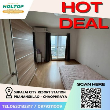 #Z1365 ให้เช่าคอนโด Supalai City Resort Station Pranangklao - Chaophraya
