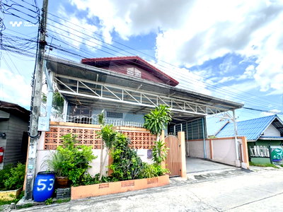 โรงงาน คลองบางพราน : 🔥ขายด่วน🔥โรงงาน/โกดัง พร้อมอาคารพักอาศัย ต่อเติมเต็มพื้นที่ ซ.เอกชัย46 ขนาด200ตร.วา ถนนเอกชัย บางบอน