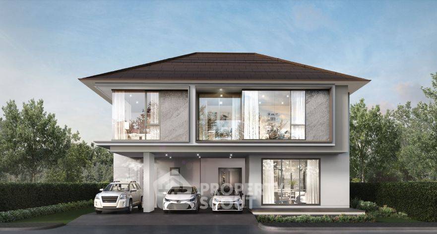 รูป บ้าน 4 ห้องนอน ขายพร้อมเลี้ยงสัตว์ได้ โครงการ AVIAN สรณคินทร์-กรุงเทพกรีฑา สะพานสูง (ID 1543173) - รูปที่ 1/9
