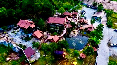 Land for sale bansuan : Land for sale in Nong Ri, Chonburi, with restaurant business, on the mountain, natural atmosphere