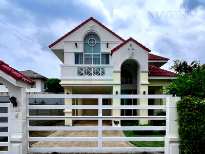 บ้านเดี่ยว สนามบินสุวรรณภูมิ : 📌 ขายบ้านเดี่ยว โครงการ บ้านบารเมษฐ์ สุขุมวิท สวนหลวง ร.9 2 ชั้น 3 ห้องนอน 3 ห้องน้ำ