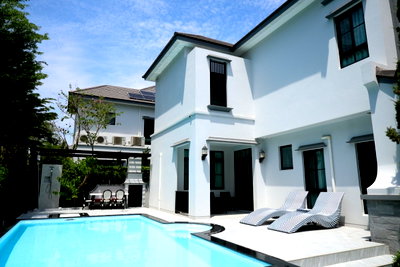บ้านเดี่ยว สนามบินสุวรรณภูมิ : นันทวัน พระราม 9 กรุงเทพกรีฑาตัดใหม่ 