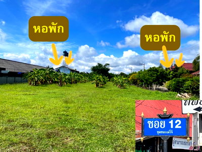 Land for sale Chiang Mai : Land for Sale – 2 Rai 3 Sq. Wah in Mae Jo Area, San Sai District, Chiang Mai Prime Location in a Local Community – Highly Convenient and Accessible