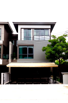 บ้านเดี่ยวให้เช่า : ให้เช่าบ้านหรู บ้านกลางกลางเมือง The Edition บางนา  วิวทะเลสาบ  (Rt-01)