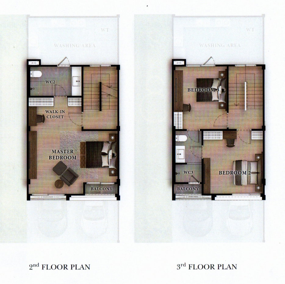 รูป ขายทาวน์โฮม 3 ชั้นครึ่ง ใกล้รถไฟฟ้า ใจกลางเมืองทอง _BL155 - รูปที่ 38/38