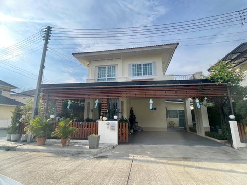 ขายบ้าน ดีญ่าวาเล่ย์สันทราย พร้อมเฟอร์นิเจอร์ เข้าอยู่ได้เลย (H188) T.094-651-1456