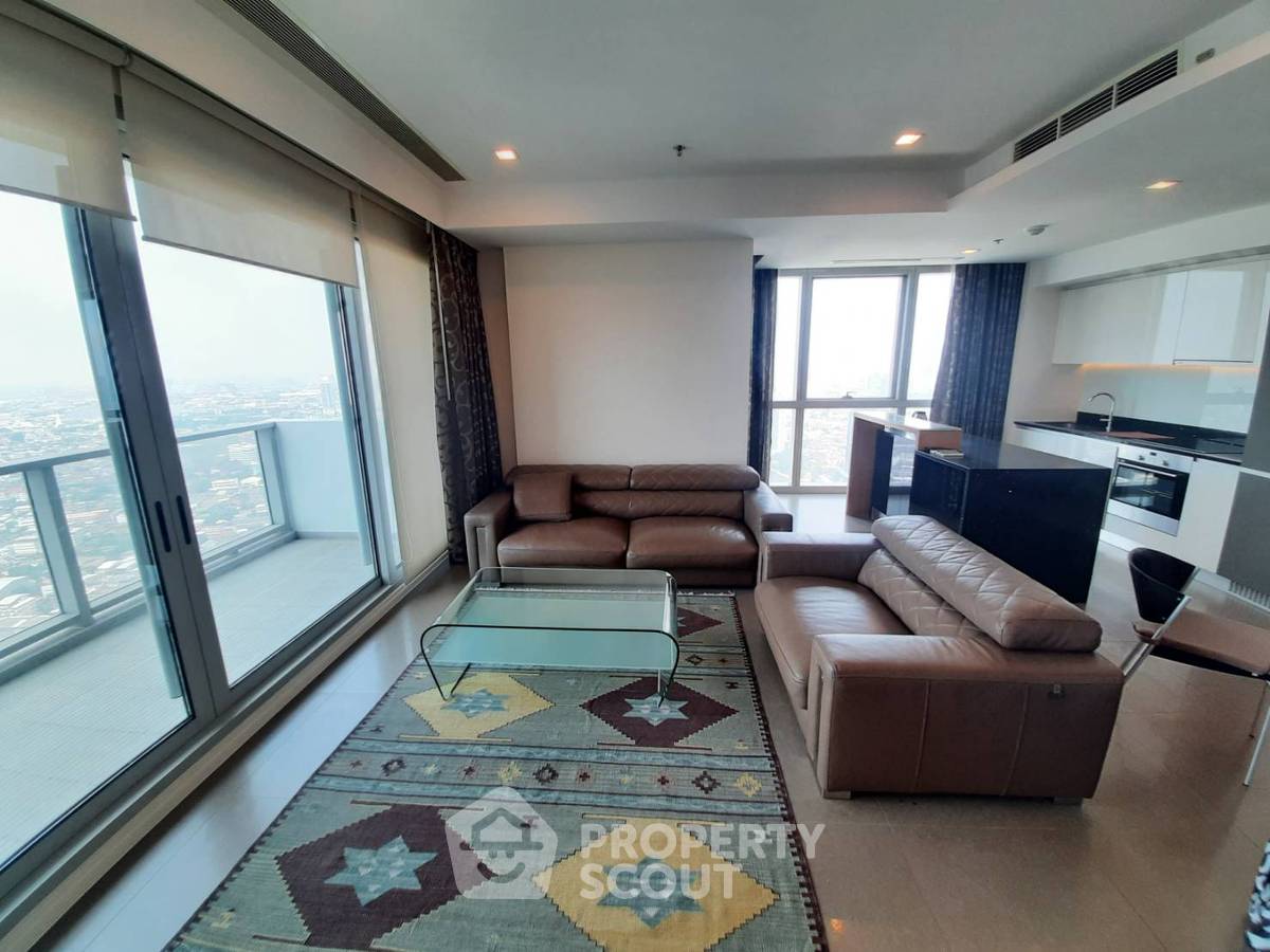 รูป คอนโดมิเนียมชั้นสูง 2 ห้องนอน 110 ตร.ม. ที่ The River Condominium ใกล้ BTS สะพานตากสิน 400 ม. (ID 514503) - รูปที่ 3/16