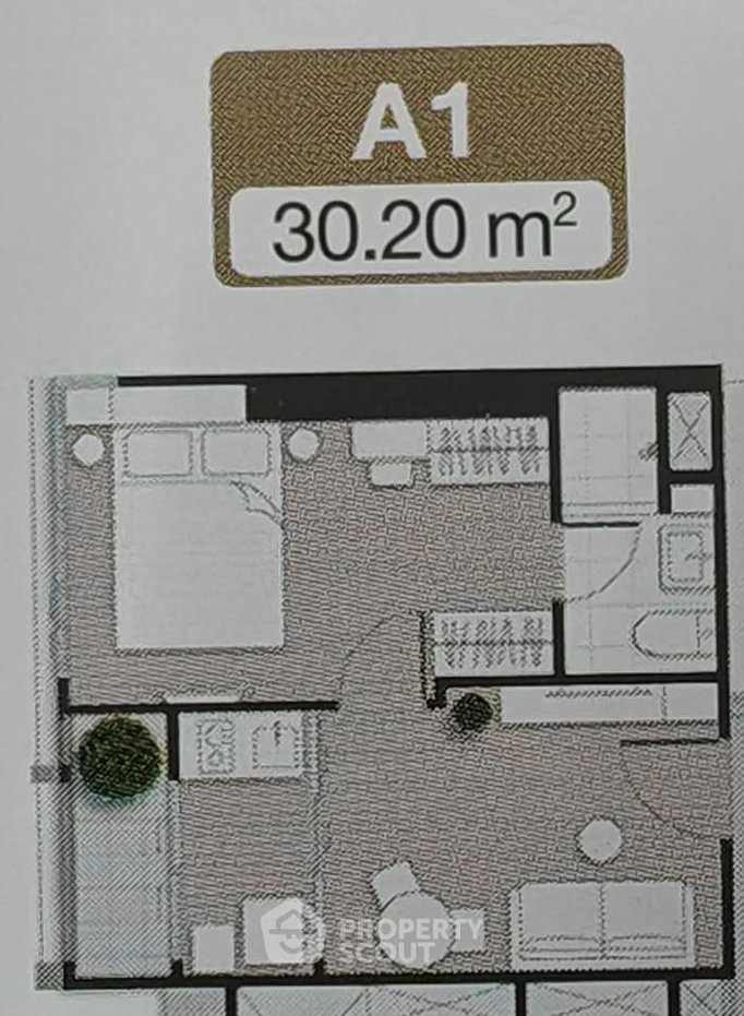 รูป คอนโด 1 ห้องนอน ชั้น 26 Nue District R9 ใกล้ MRT พระราม 9 เพียง 200 ม. (ID 2163884) - รูปที่ 5/6