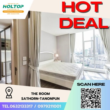 #S4103 ให้เช่า The Room Sathorn-Tanonpun